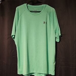 Under Armour Men's Mint Green Short Sleeve Tee